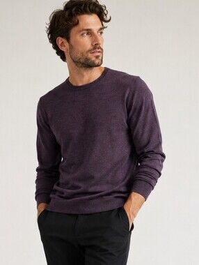 H&M (60$) | Merino Wool Men's Turtleneck Sweater, Size M